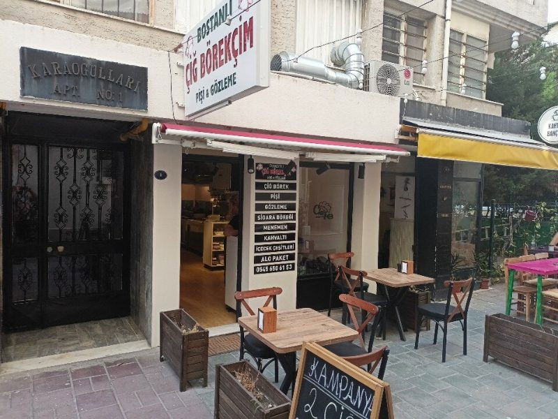 Bostanlı çiğ börekçim