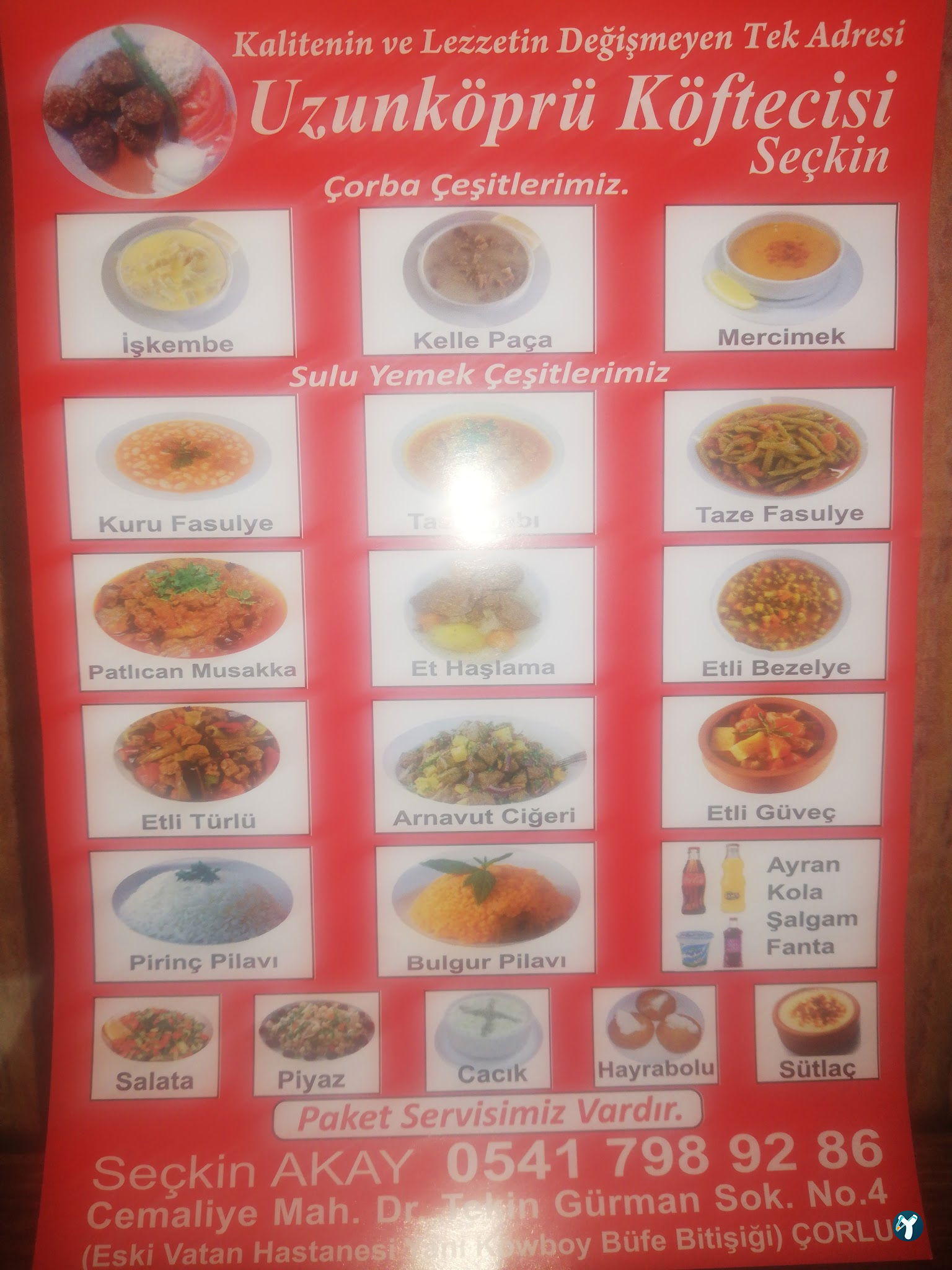 Uzunköprülü Köfteci̇ Seçki̇n
