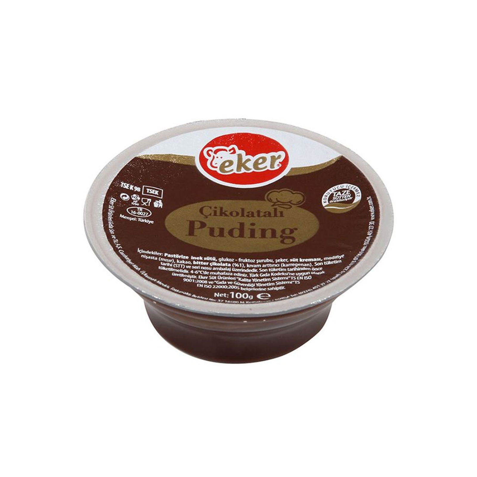 Eker Çikolatalı Puding (100 gr.)