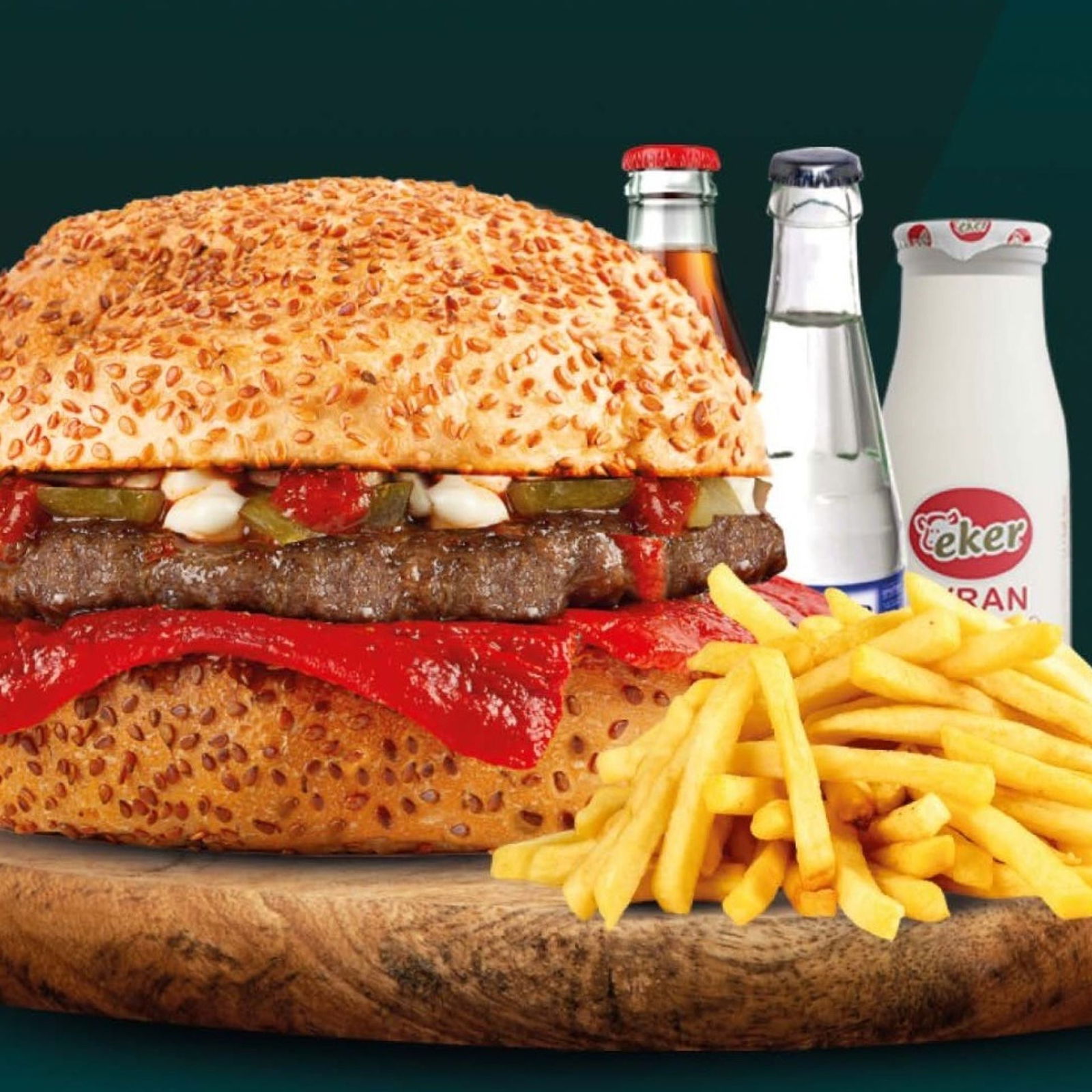 Köz Burger Menü