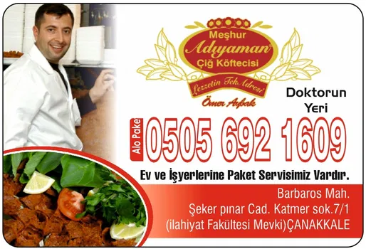 Adıyaman Çiğ Köfte -- Fast Food (Doktor'Un Yeri) resimleri