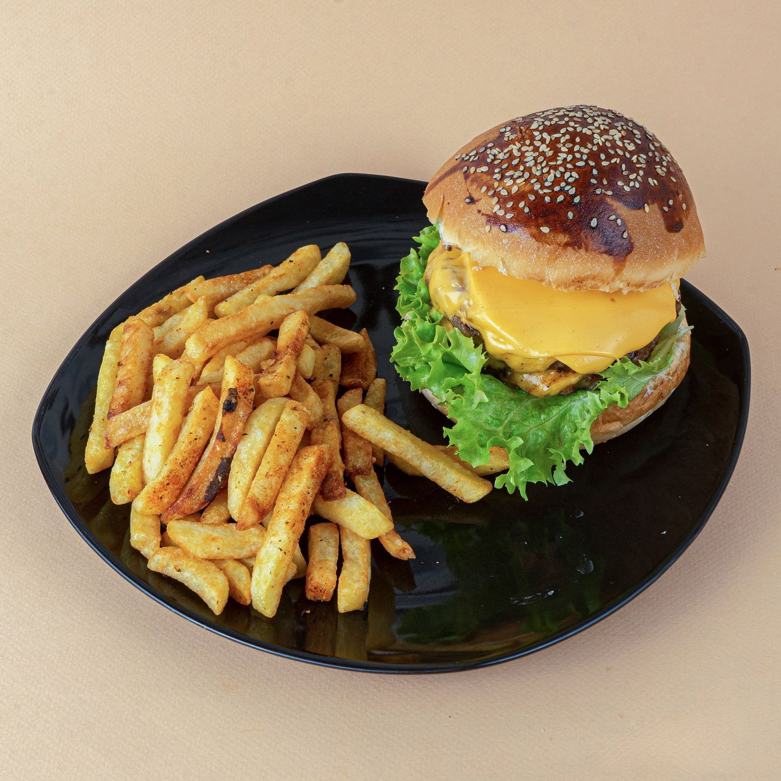  Signature Double Cheeseburger Menü 200 gr