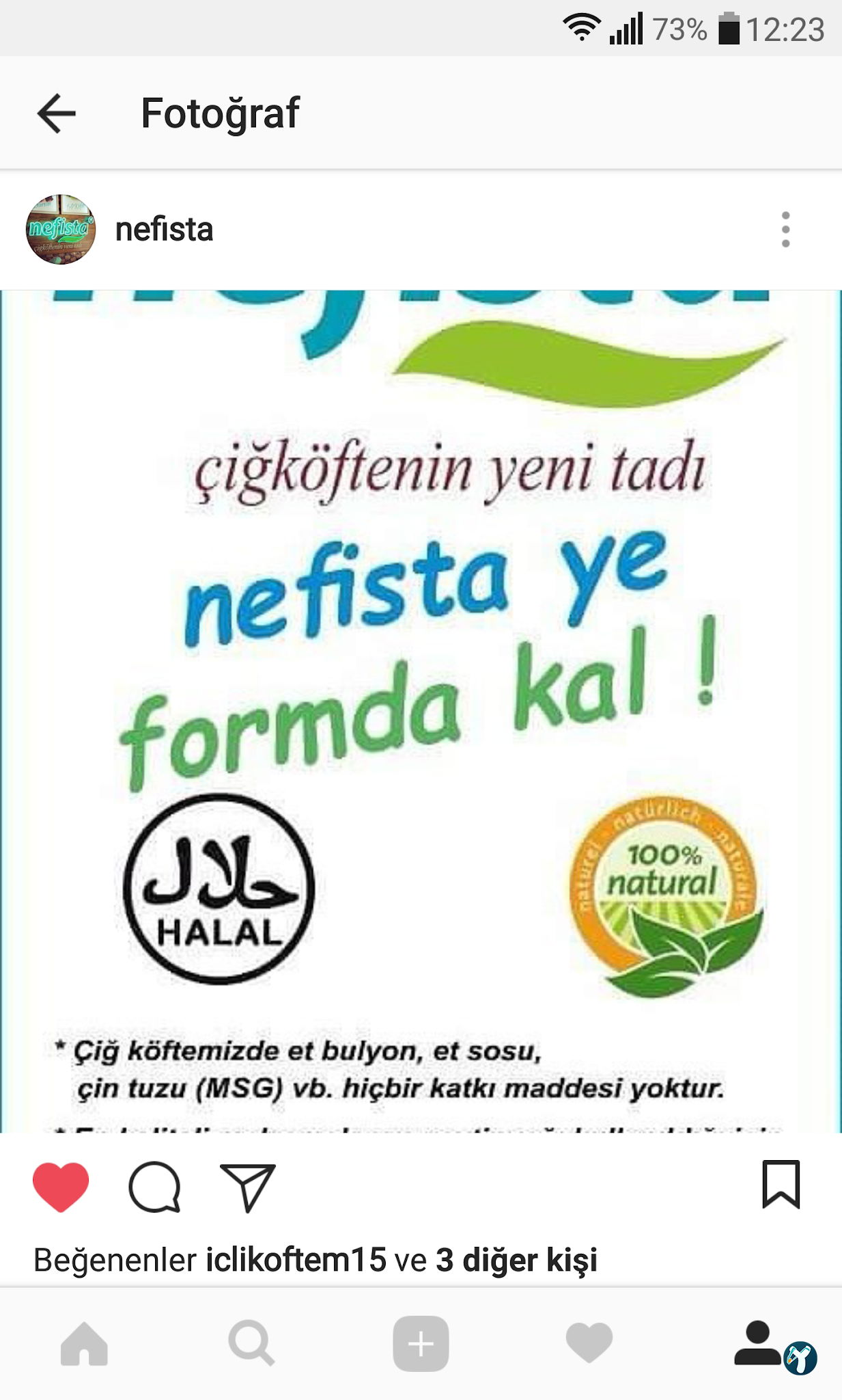 Nefi̇sta Çi̇ğköfte