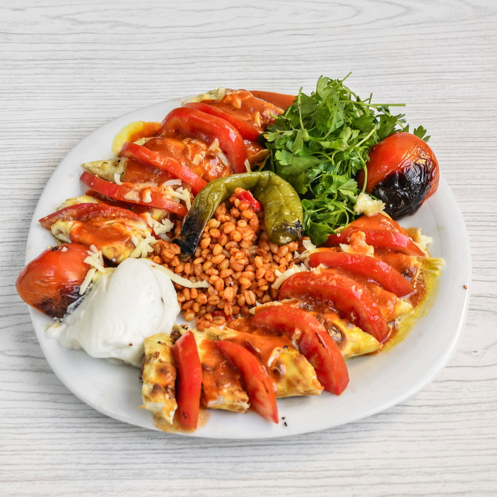 Kaşarlı Sarma Beyti Kebap