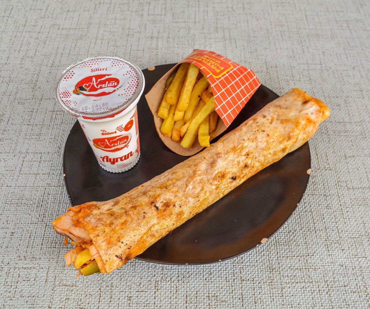 Donat Mega Tavuk Dürüm & İçecek Menü