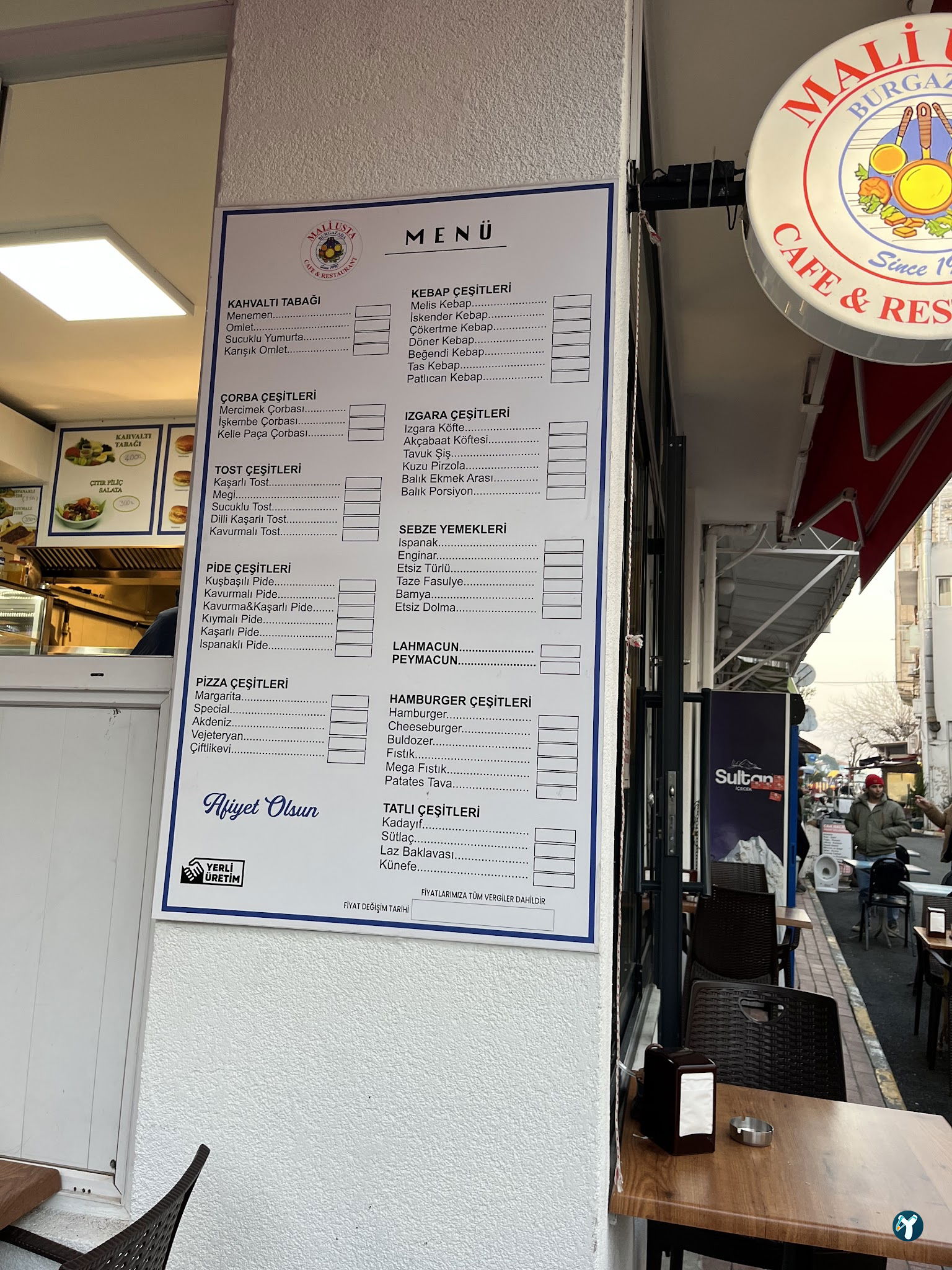 Mali Usta Cafe & Restaurant