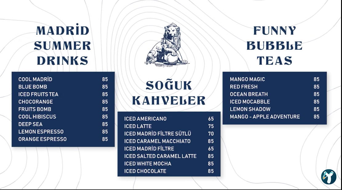 Coffee De Madrid Koç İkiz Kuleleri