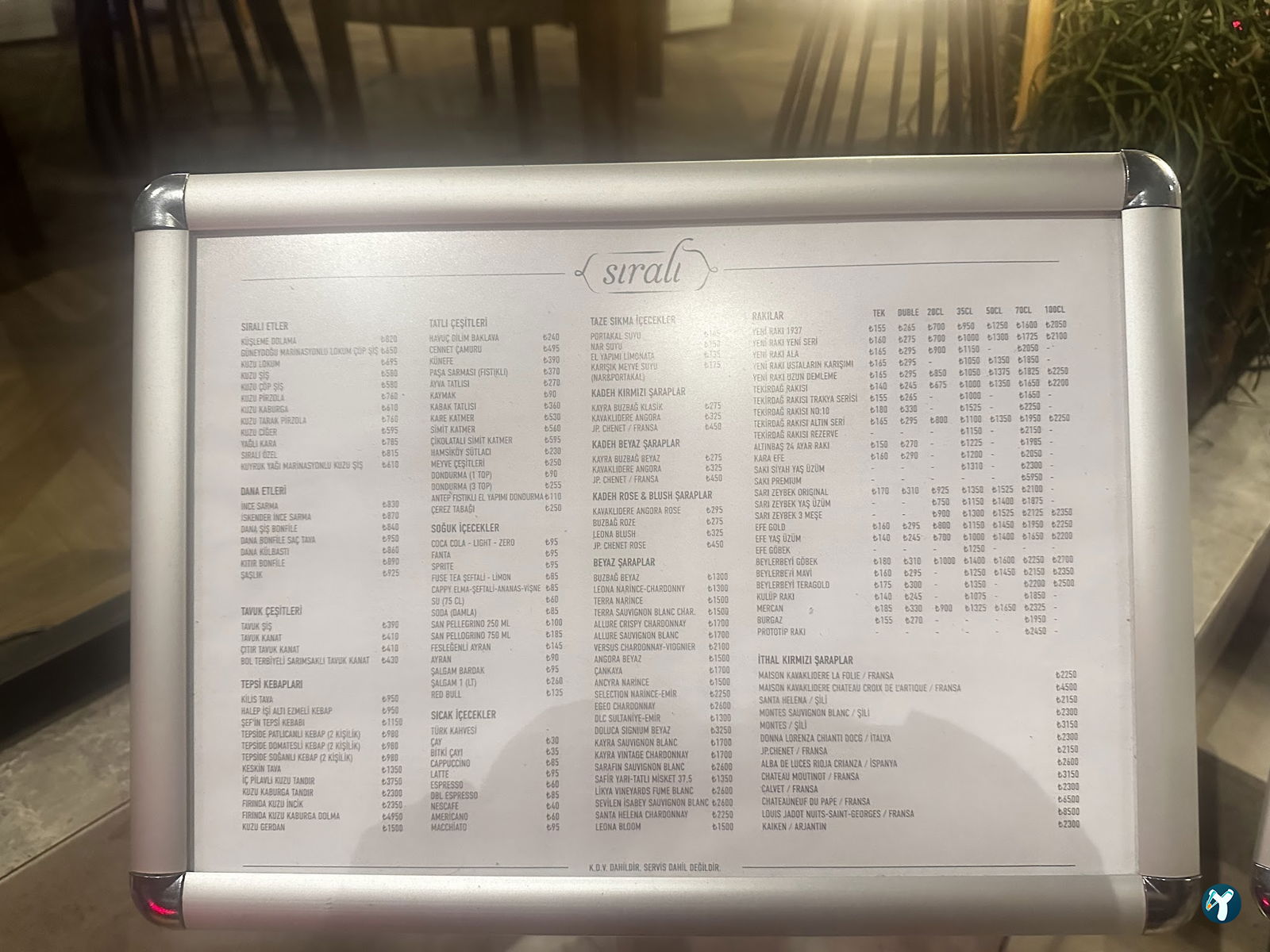 Sıralı Kebap