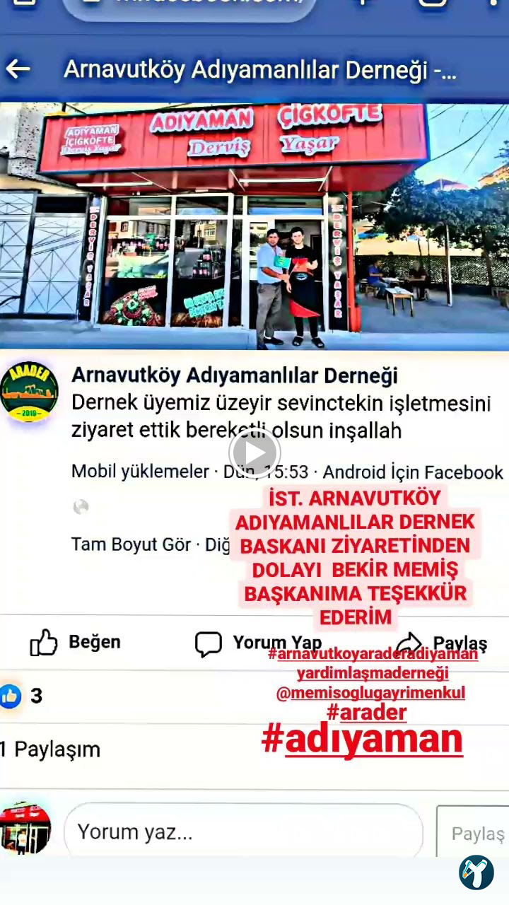 Adiyaman Çi̇ğköfteci̇si̇ Taşoluk Dervi̇ş Yaşar Osman Usta