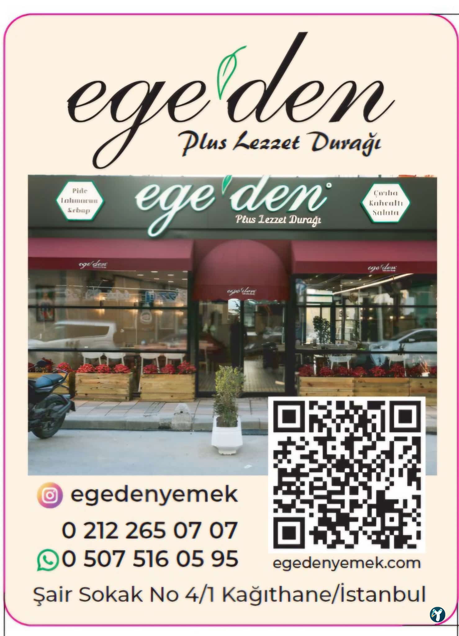 Egeden Lezzet Durağı Kağıthane