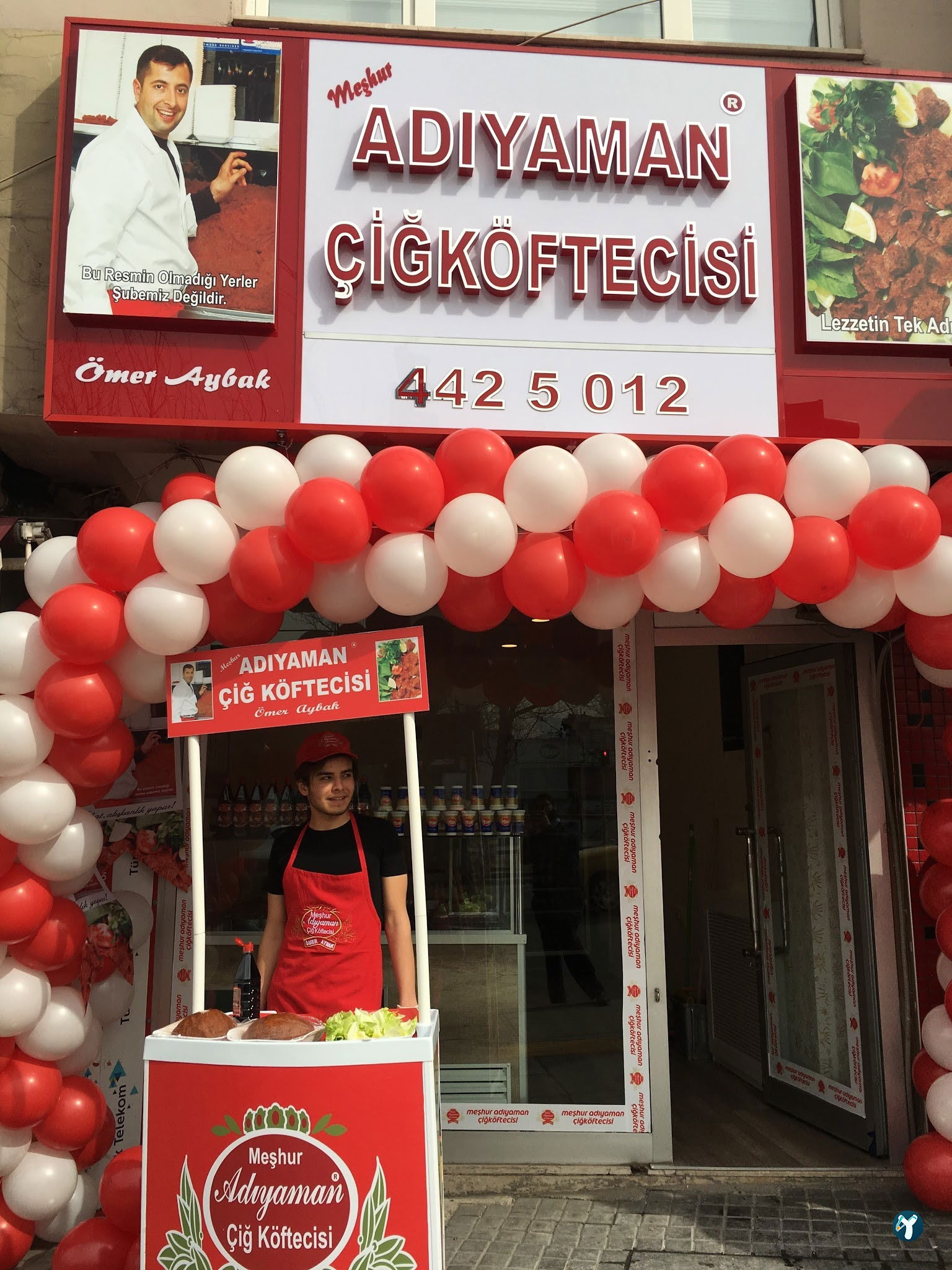 Meşhur Adıyaman Çiğköfte Ömer Aybak Çankaya Atakule