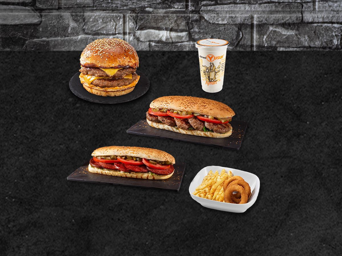 Hoşgeldin Menüsü Ekmek Arası Yarım Porsiyon