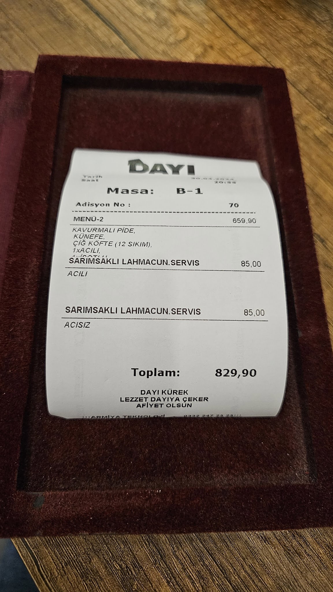 Dayı Kürek Lahmacun (Gölbaşı)