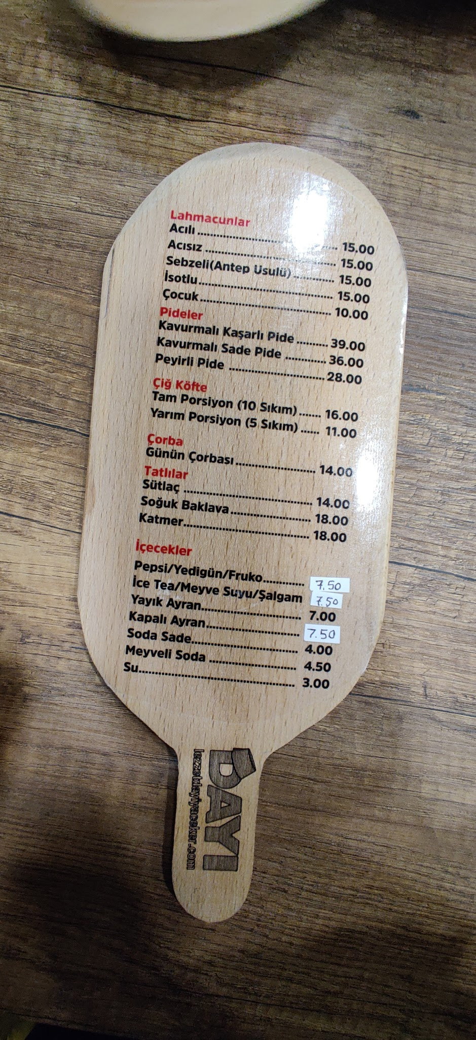 Dayı Kürek Lahmacun (Gölbaşı)