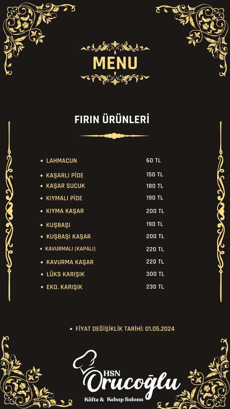 Hsn Oruçoğlu Kebap & Lahmacun & Köfte Salonu