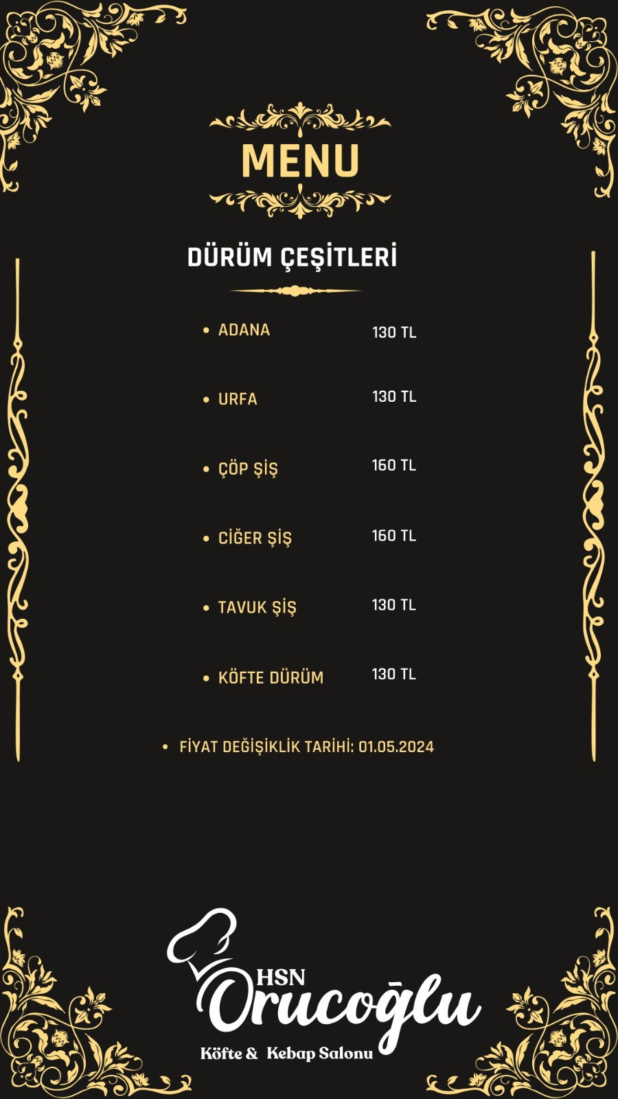 Hsn Oruçoğlu Kebap & Lahmacun & Köfte Salonu