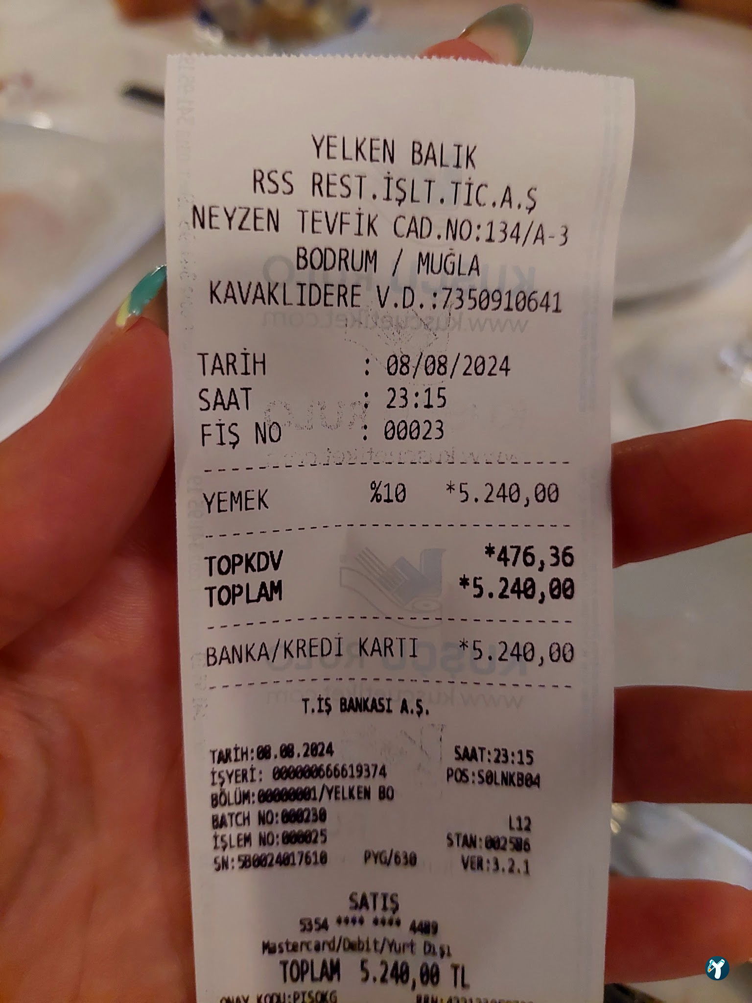 Yelken Balık Bodrum