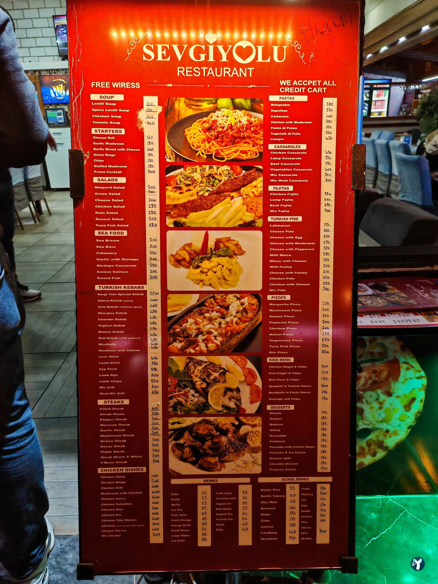 Sevgi̇yolu Restaurant