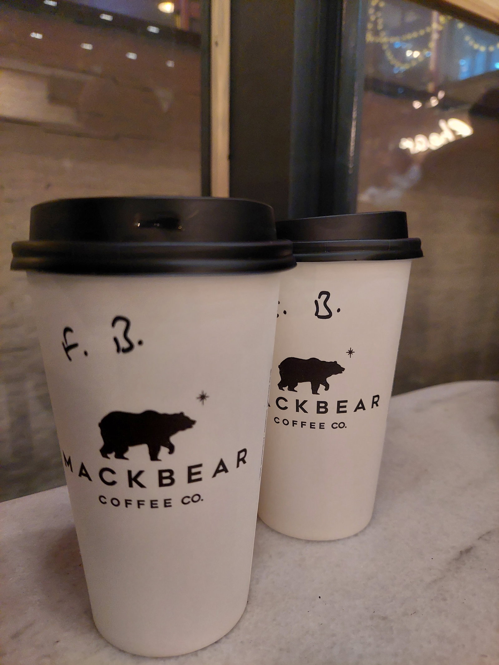 Mackbear Coffee Co. Talas