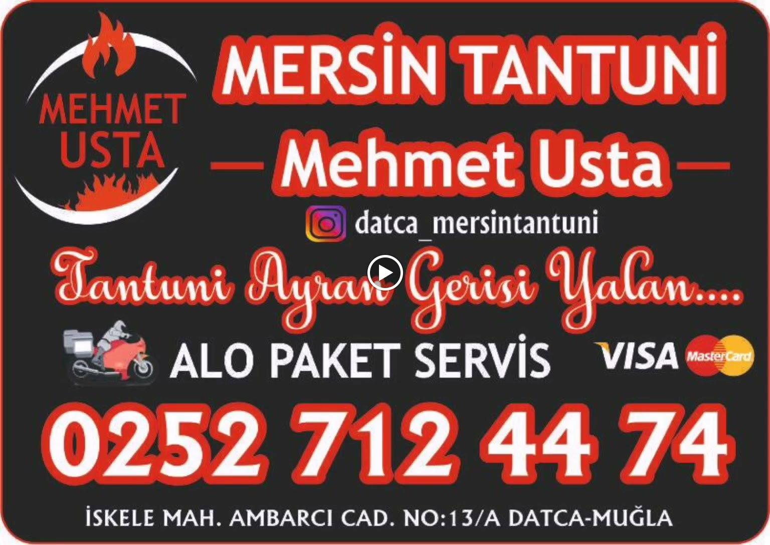 Mehmet Usta Mersi̇N Tantuni̇