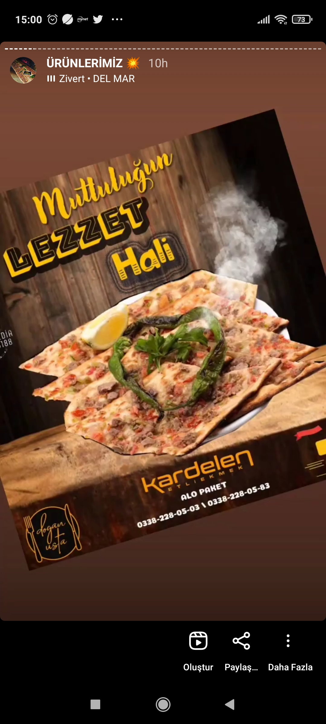 Kardelen Etliekmek Doğan Usta