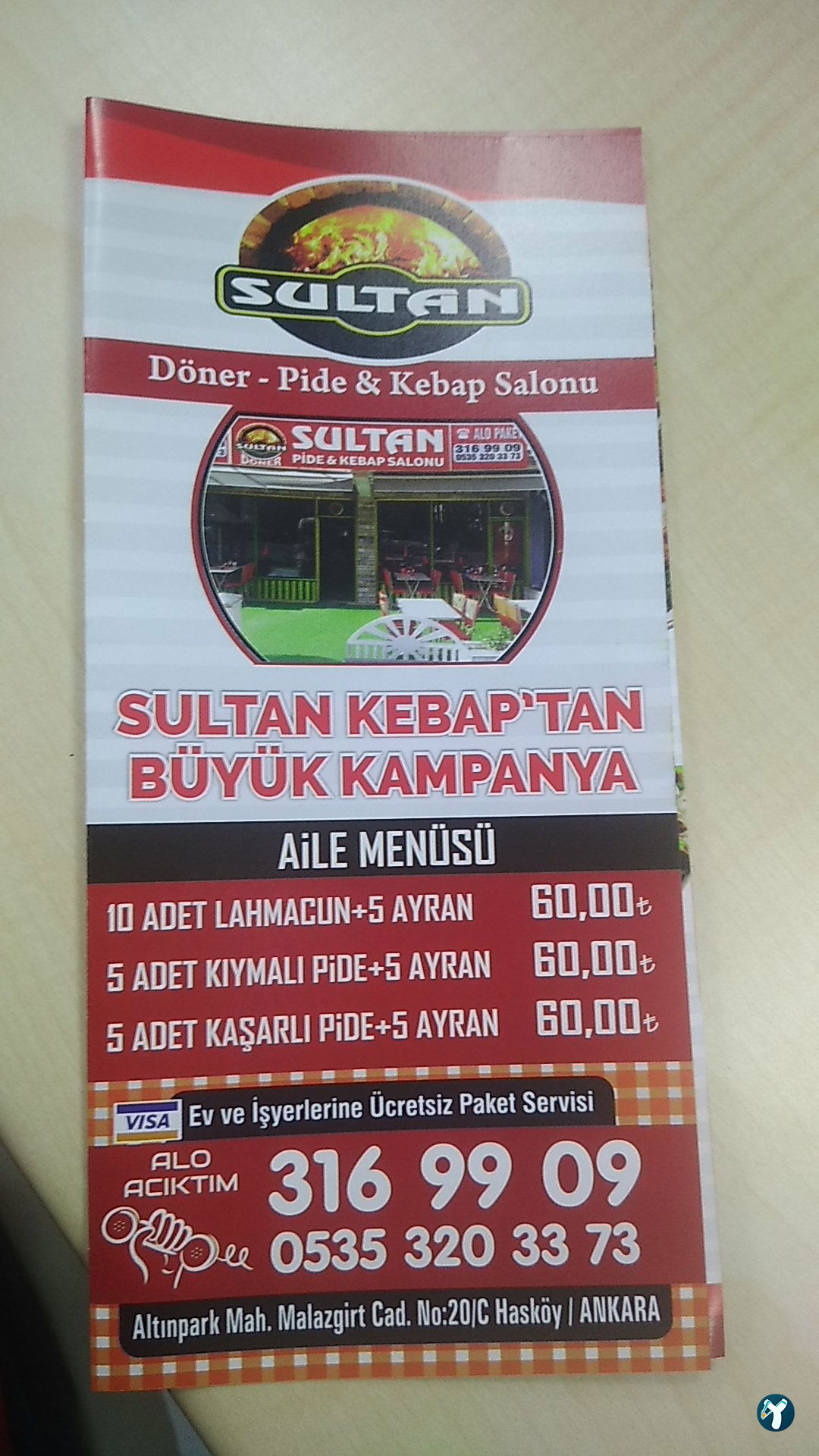 Yıldırım Pide & Kebap Salonu