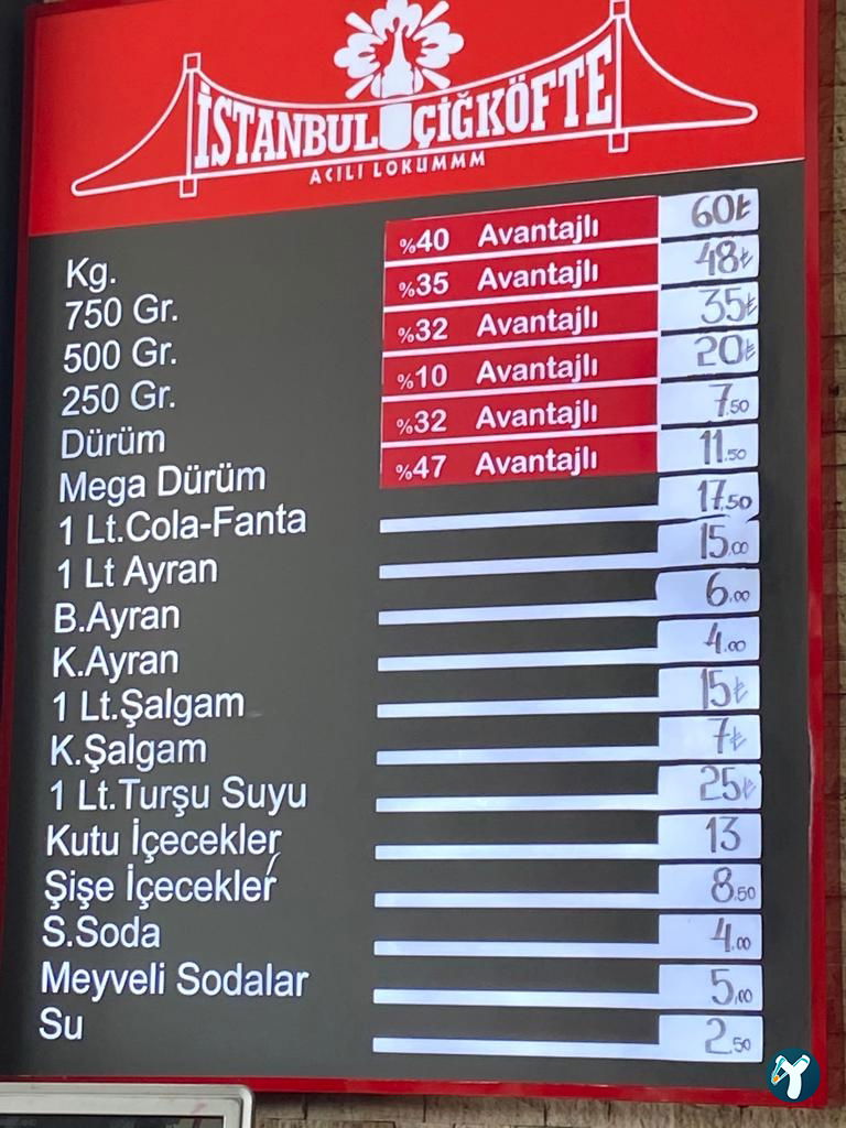 İstanbul Çiğköfte Mevlana