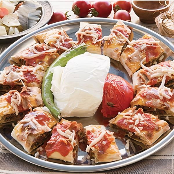Fırınlanmış Sarma Beyti Kebap