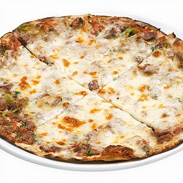 Kuşbaşılı Kaşarlı Lahmacun
