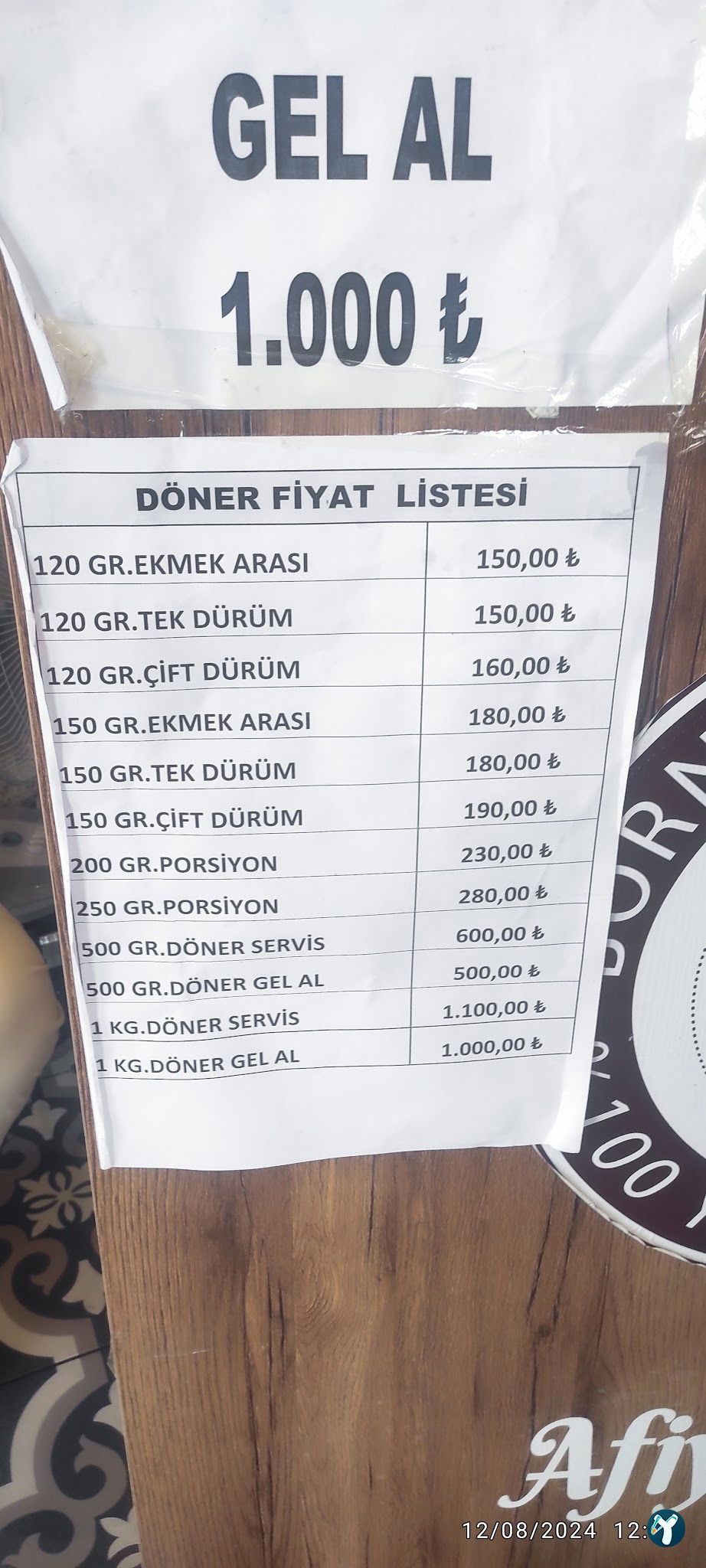 Tarihi Bornova Dönercisi