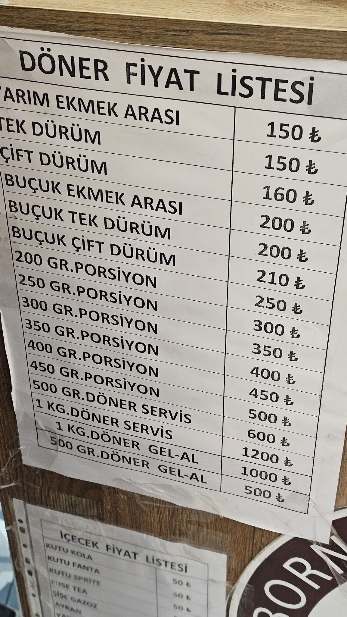 Tarihi Bornova Dönercisi
