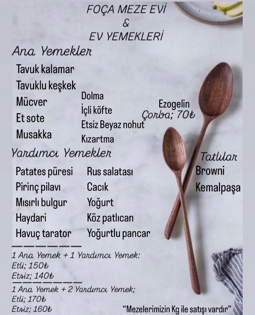 Foça Meze Evi Ve Ev Yemekleri