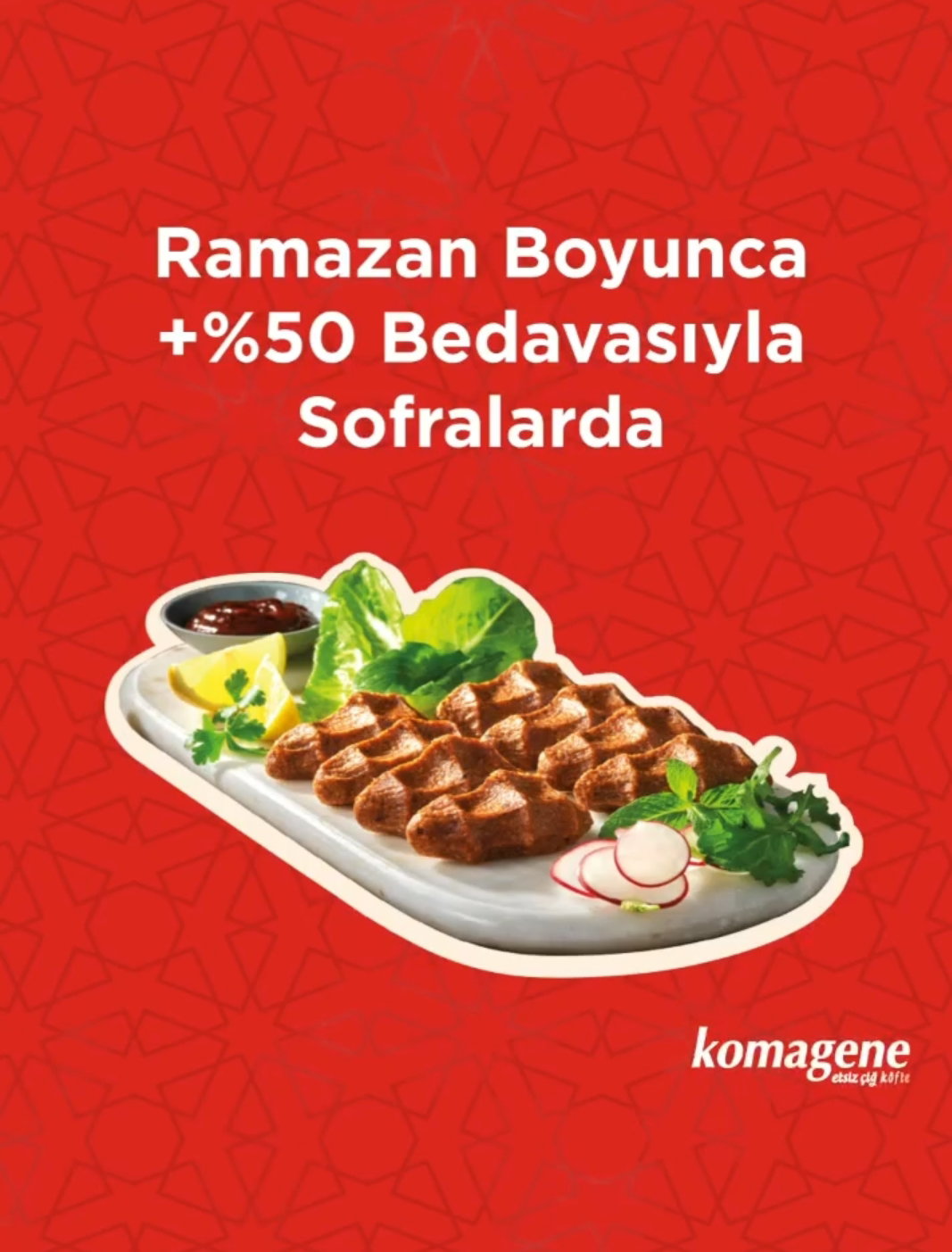 Pursaklar Saray Komagene Etsiz Çiğ Köfte