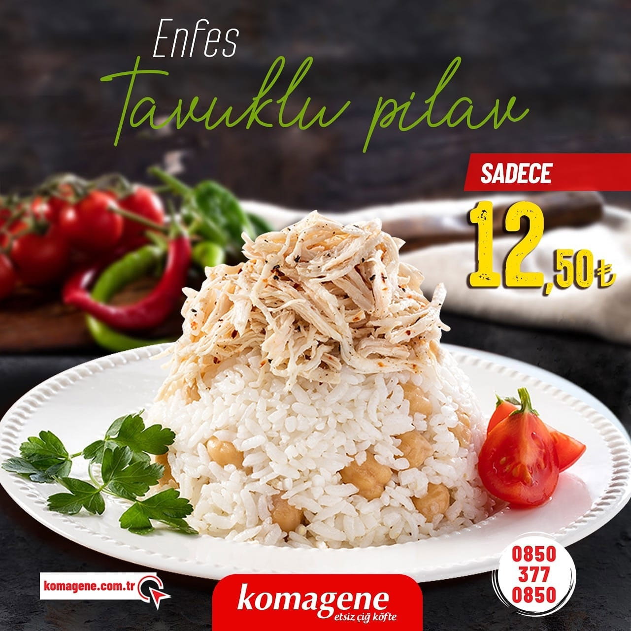 Pursaklar Saray Komagene Etsiz Çiğ Köfte