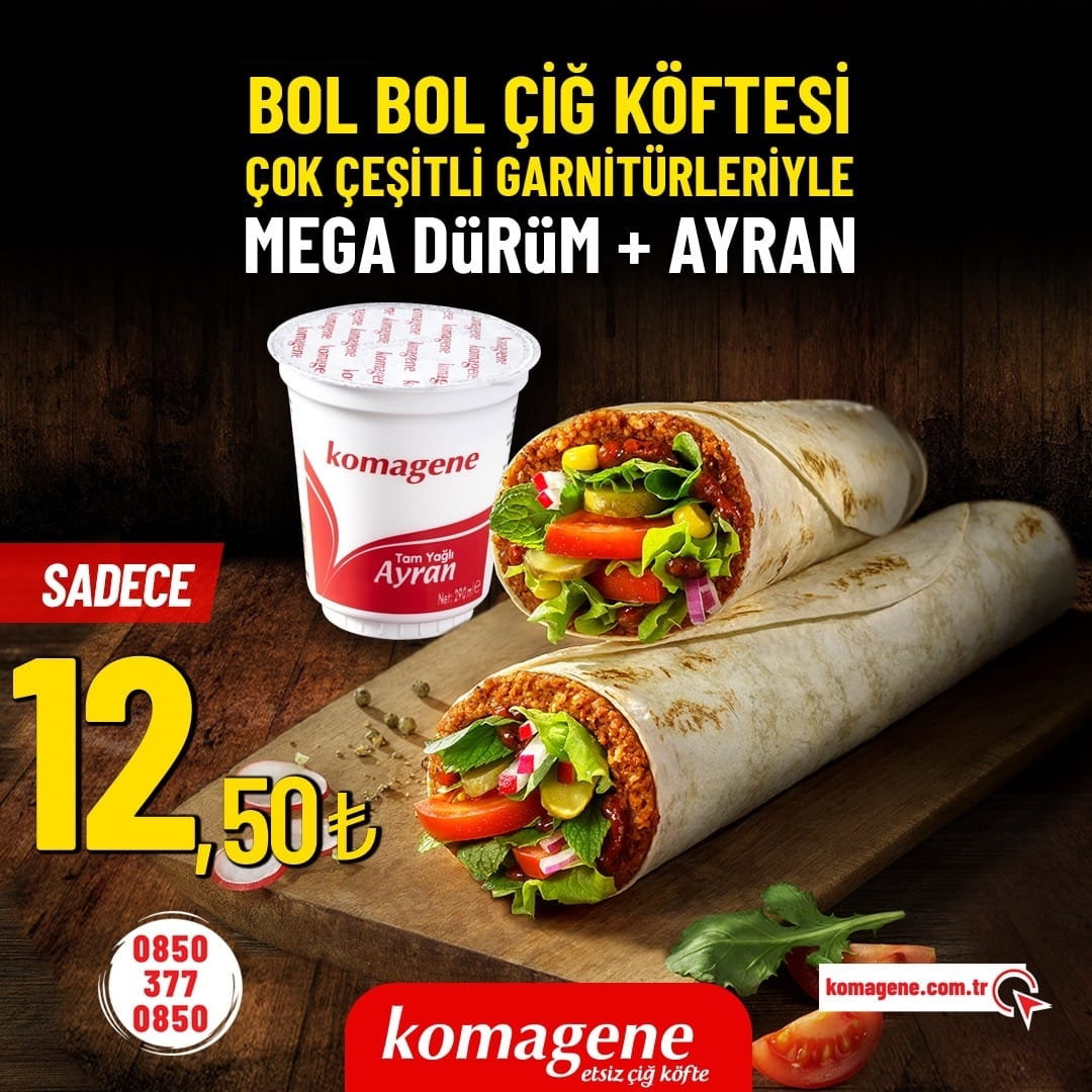 Pursaklar Saray Komagene Etsiz Çiğ Köfte