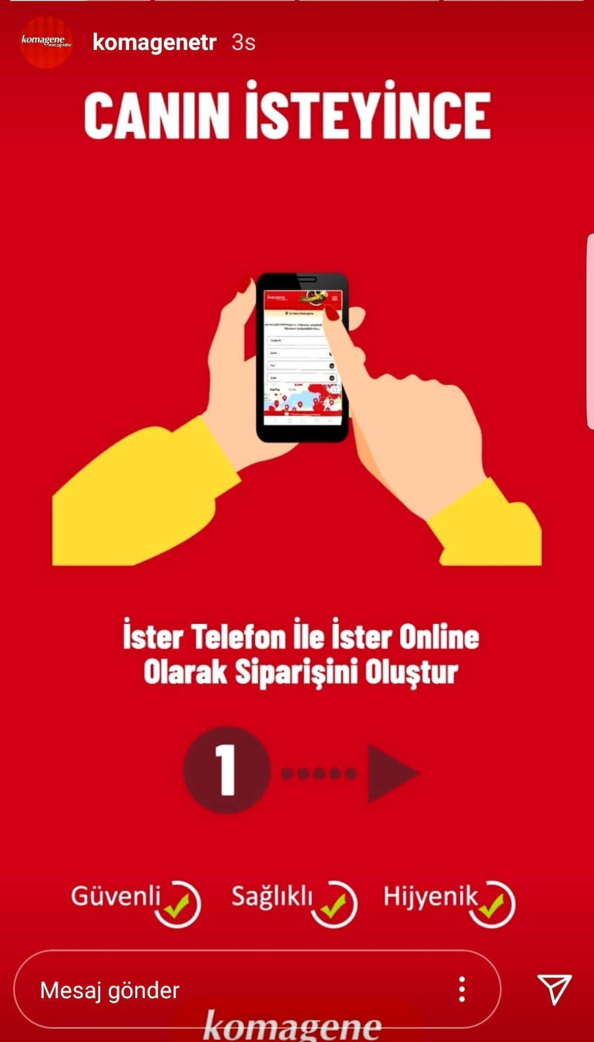 Pursaklar Saray Komagene Etsiz Çiğ Köfte