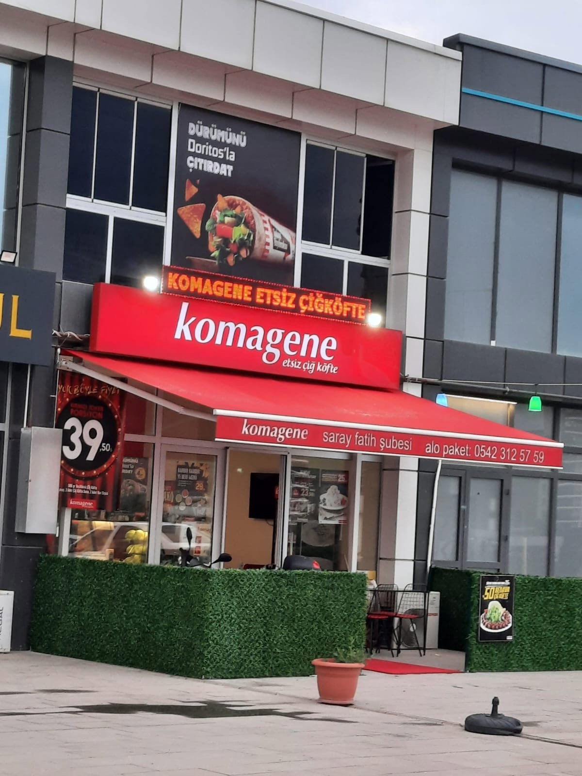 Pursaklar Saray Komagene Etsiz Çiğ Köfte