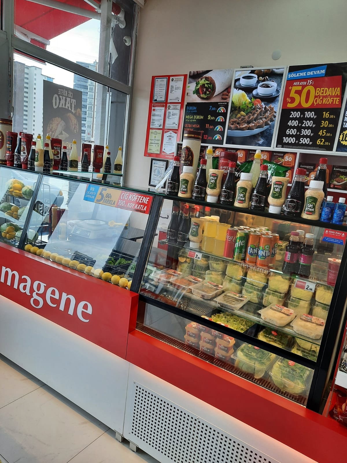 Pursaklar Saray Komagene Etsiz Çiğ Köfte