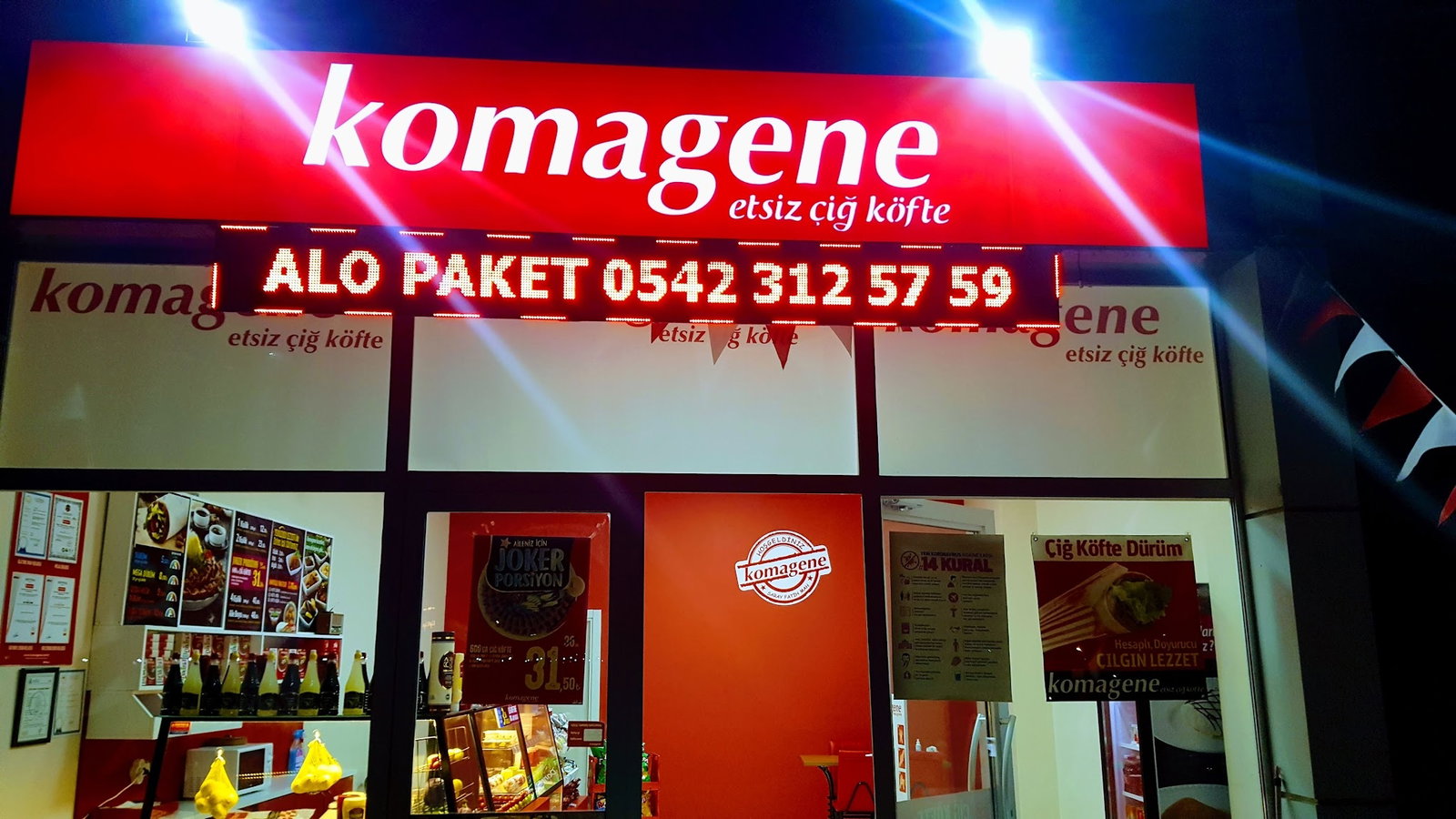 Pursaklar Saray Komagene Etsiz Çiğ Köfte