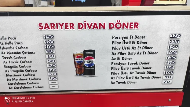 Sarıyer Divan Doner resimleri