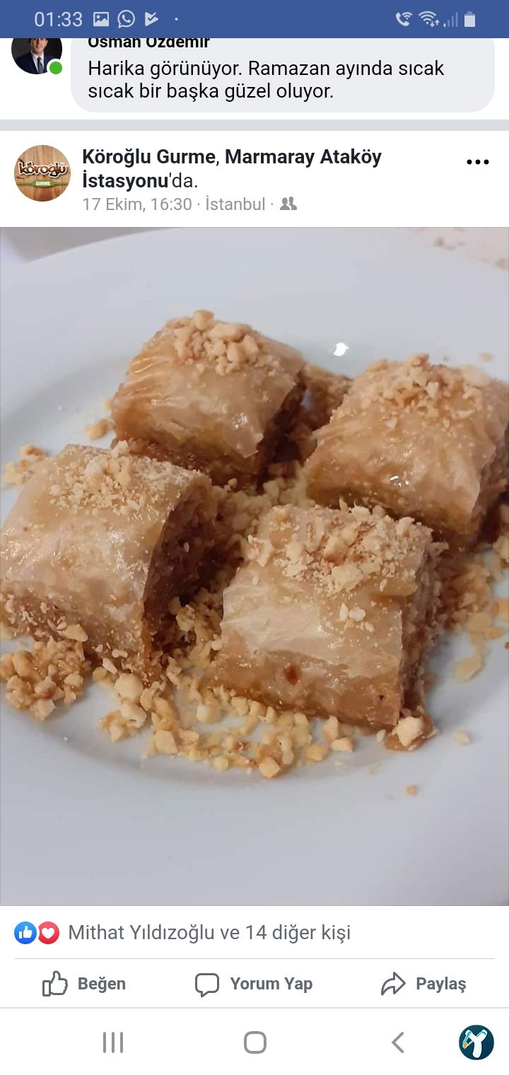 Köroğlu Gurme Pide Ataköy®️
