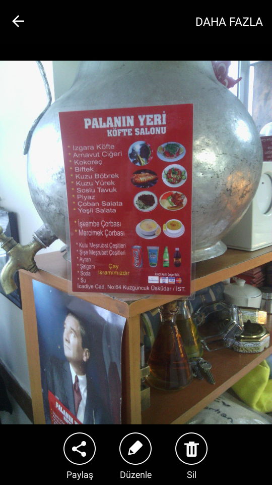 Palanın Yeri Köfte Salonu