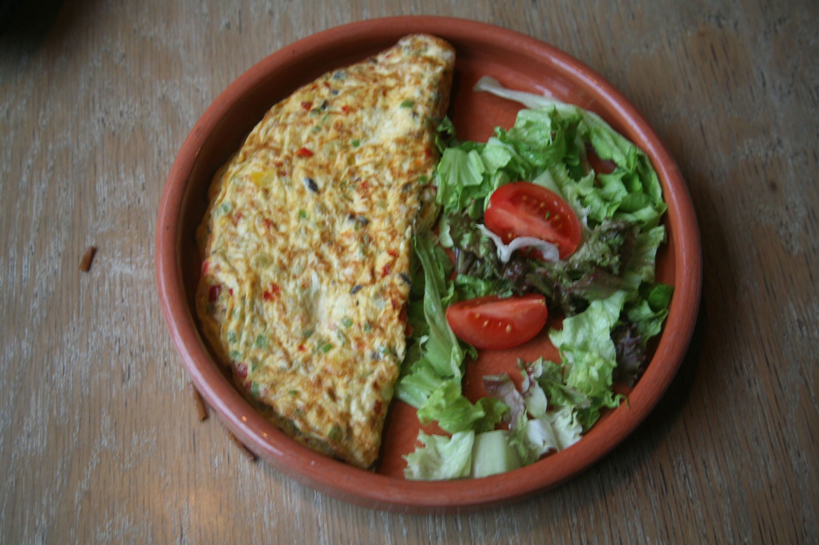 Sebzeli Omlet