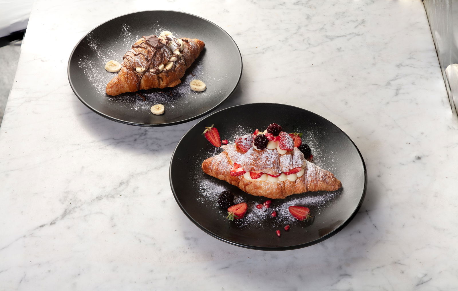 Muzlu & Nutellalı Tatlı Kruvasan