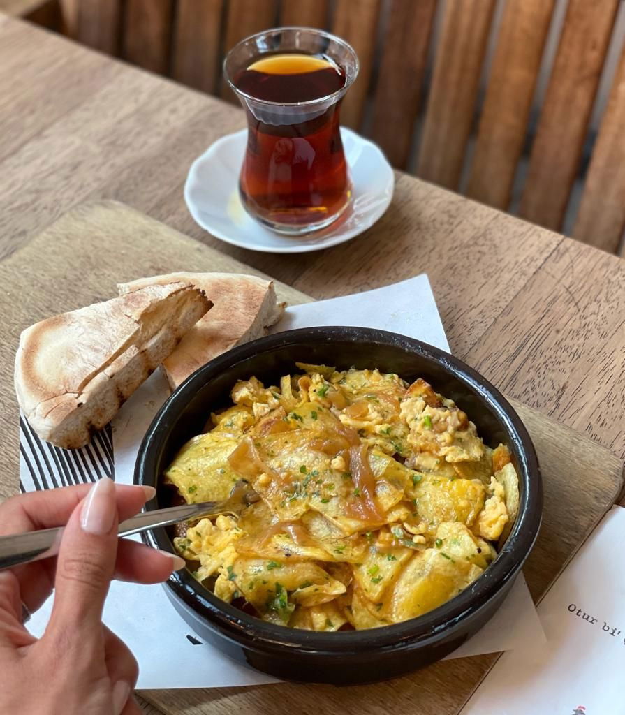 Soğanlı & Patatesli Yumurta