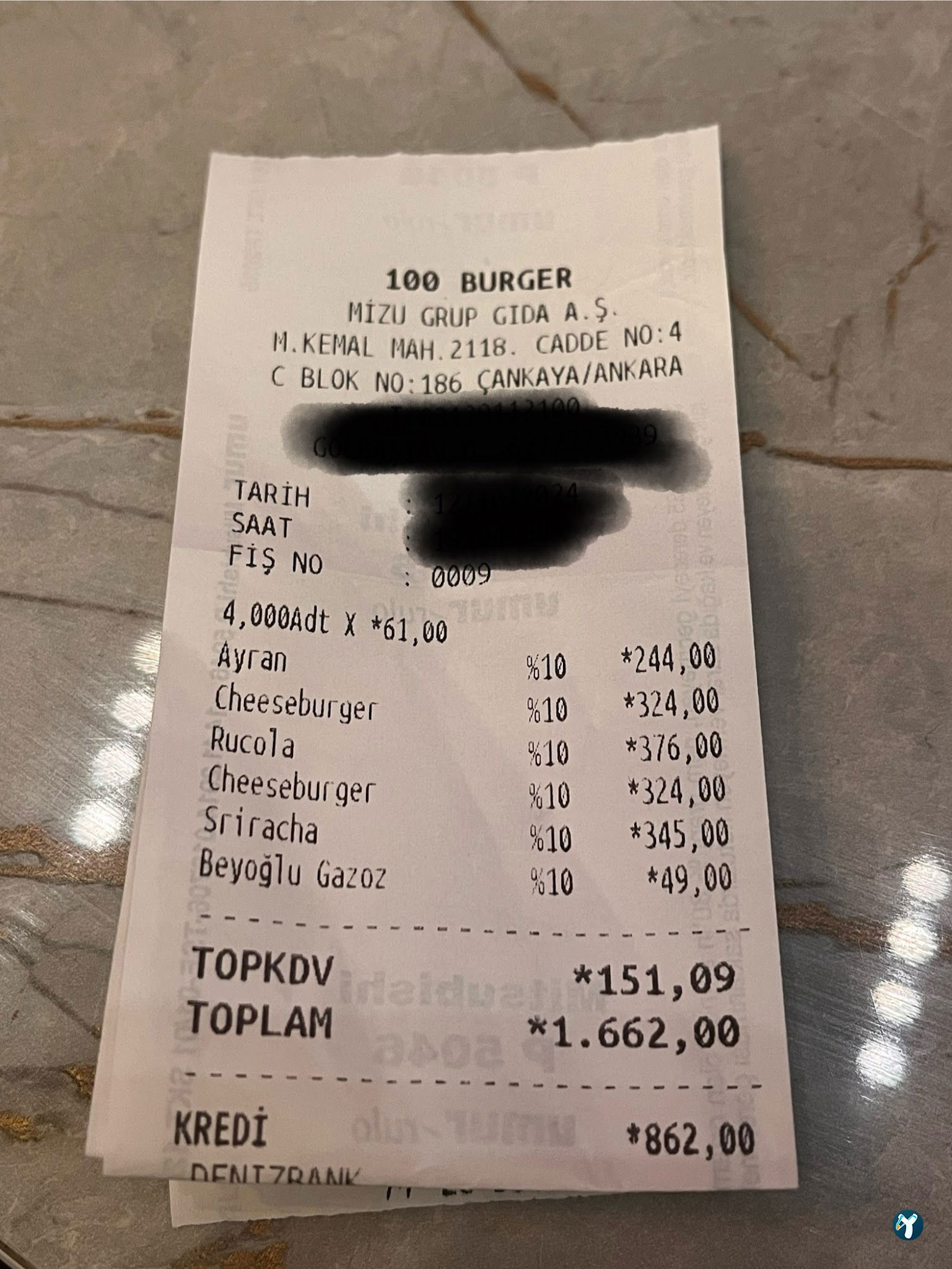 100 Burger-Maidan