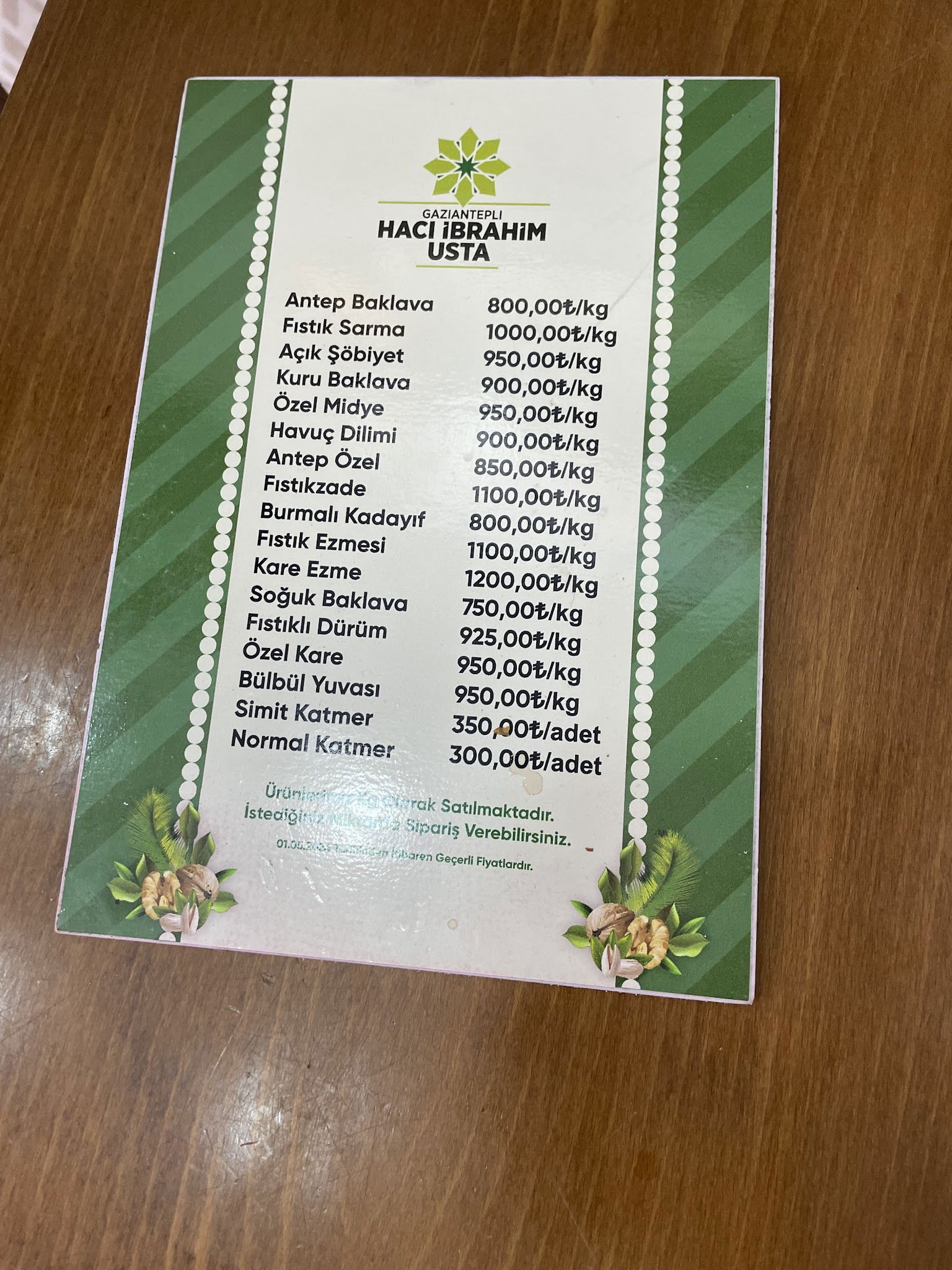 Haji Ibrahim Usta Gaziantep Baklava