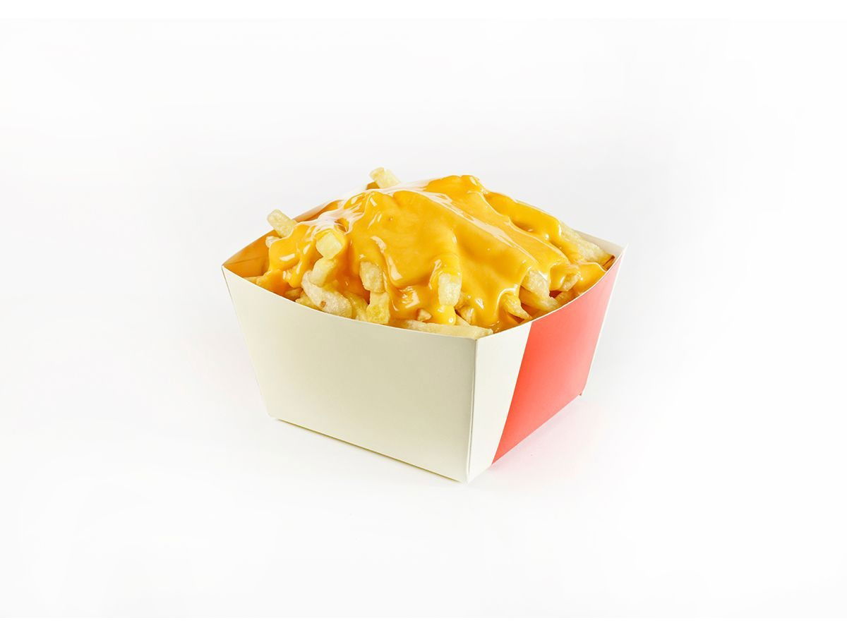 Dana Kaburgalı Füme Etli Cheddarlı Patates Kızartması