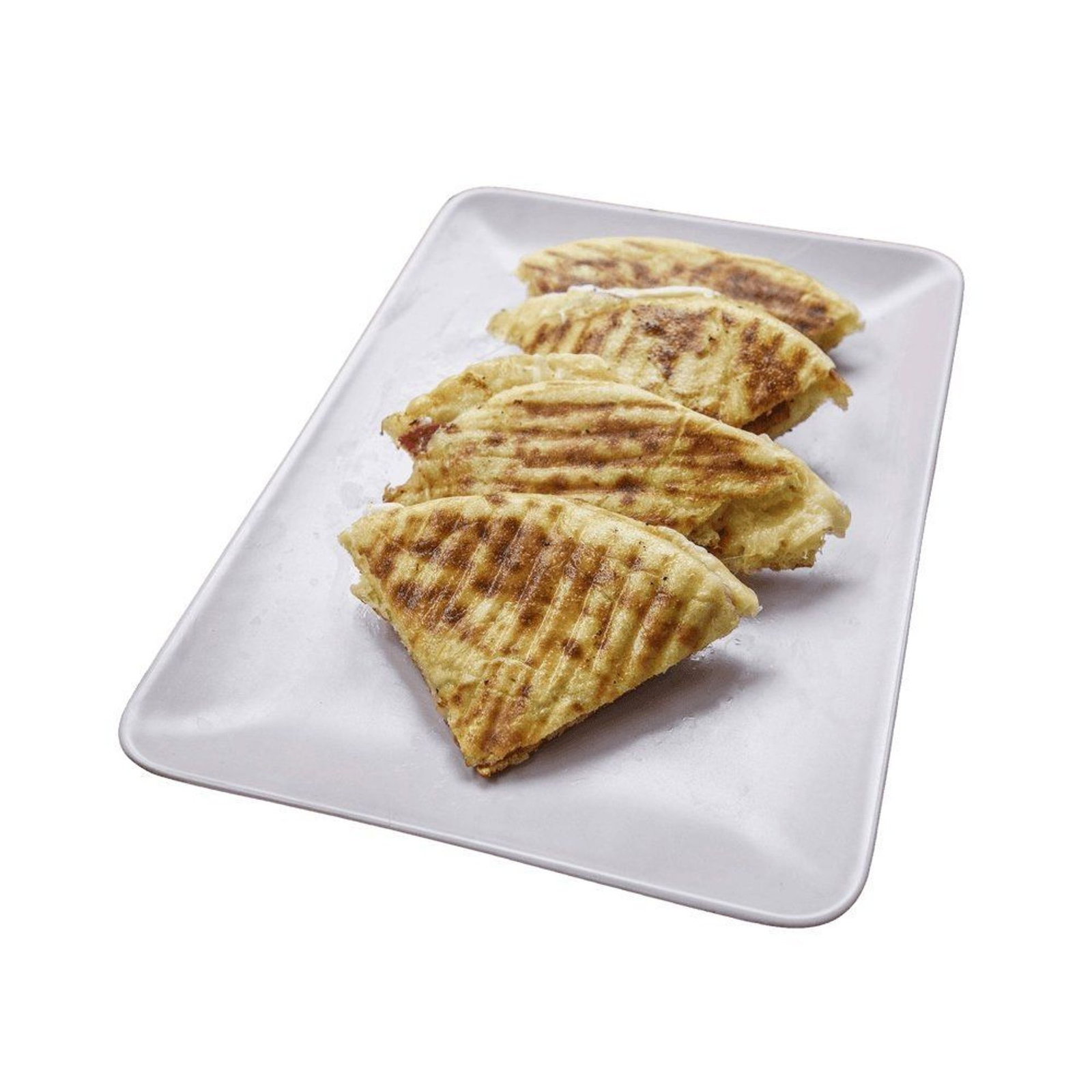 Kavurmalı Yumurtalı Kaşarlı Bazlama Tost