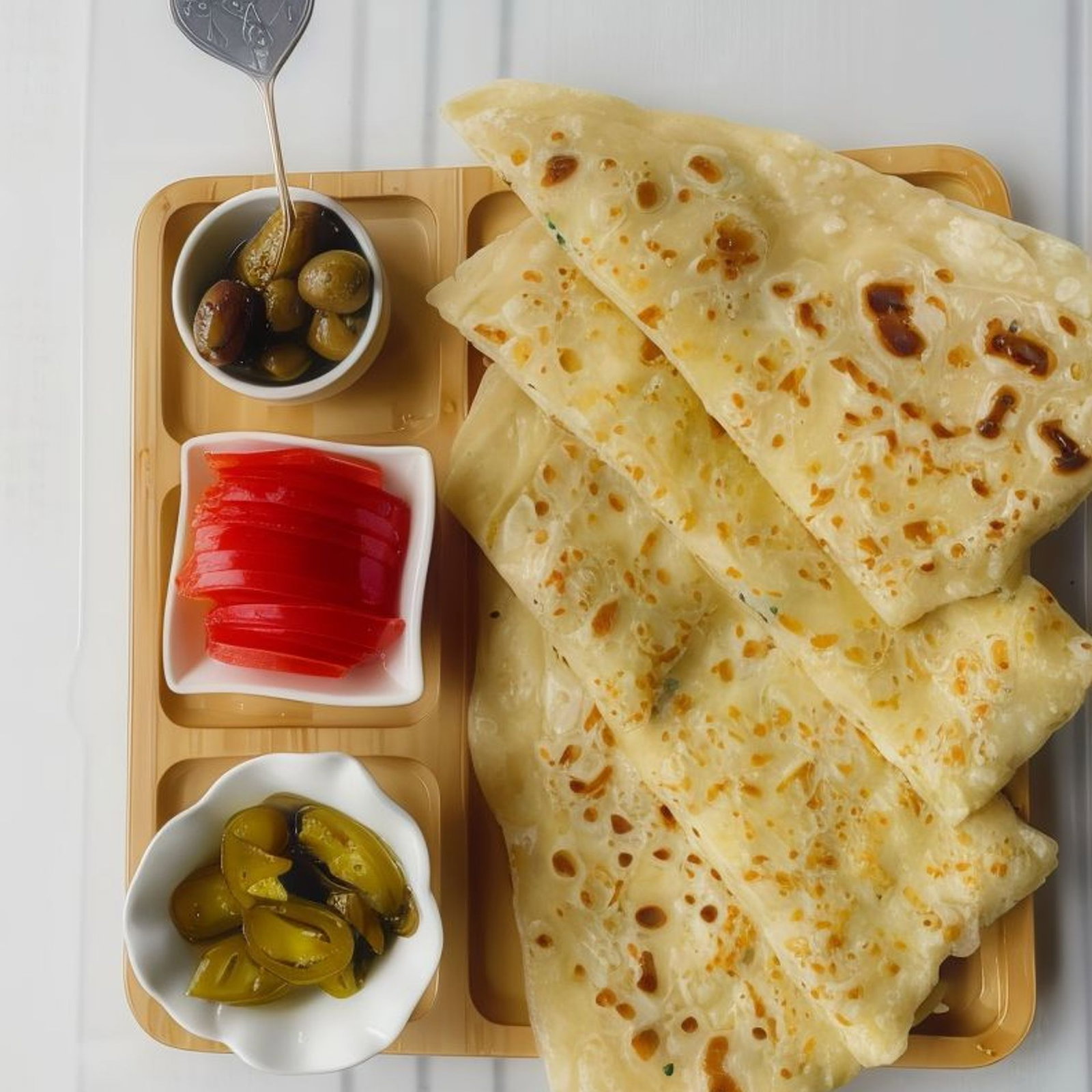 Tavuklu Gözleme Menü